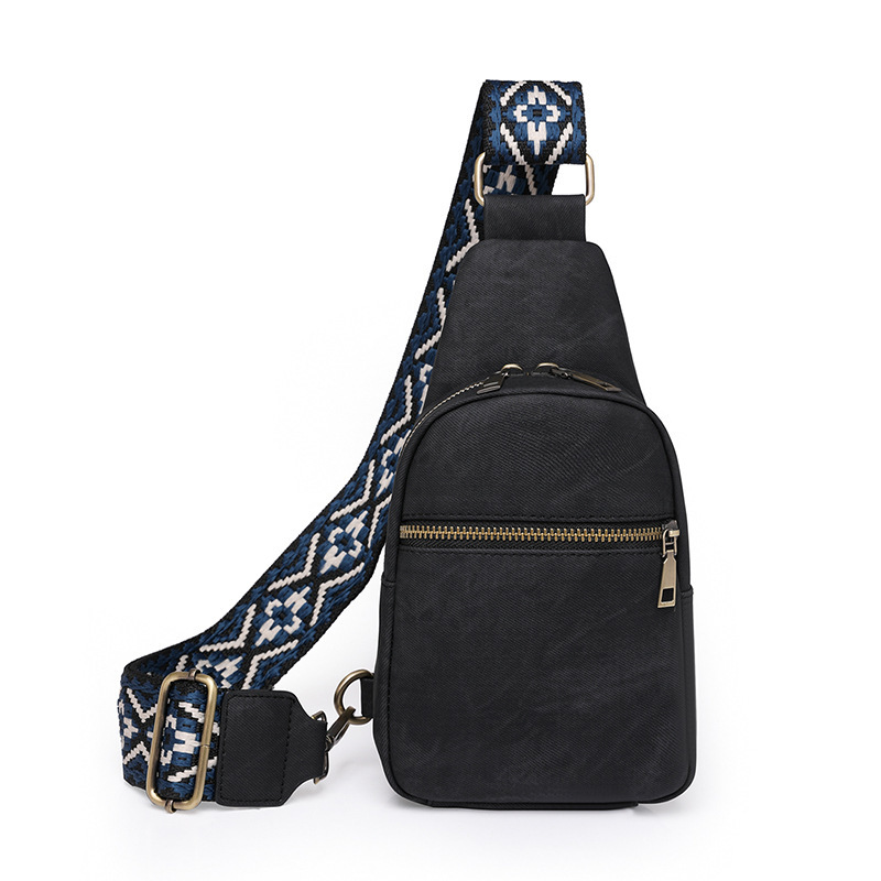 PU Sport Shoulder Chest Bag 5