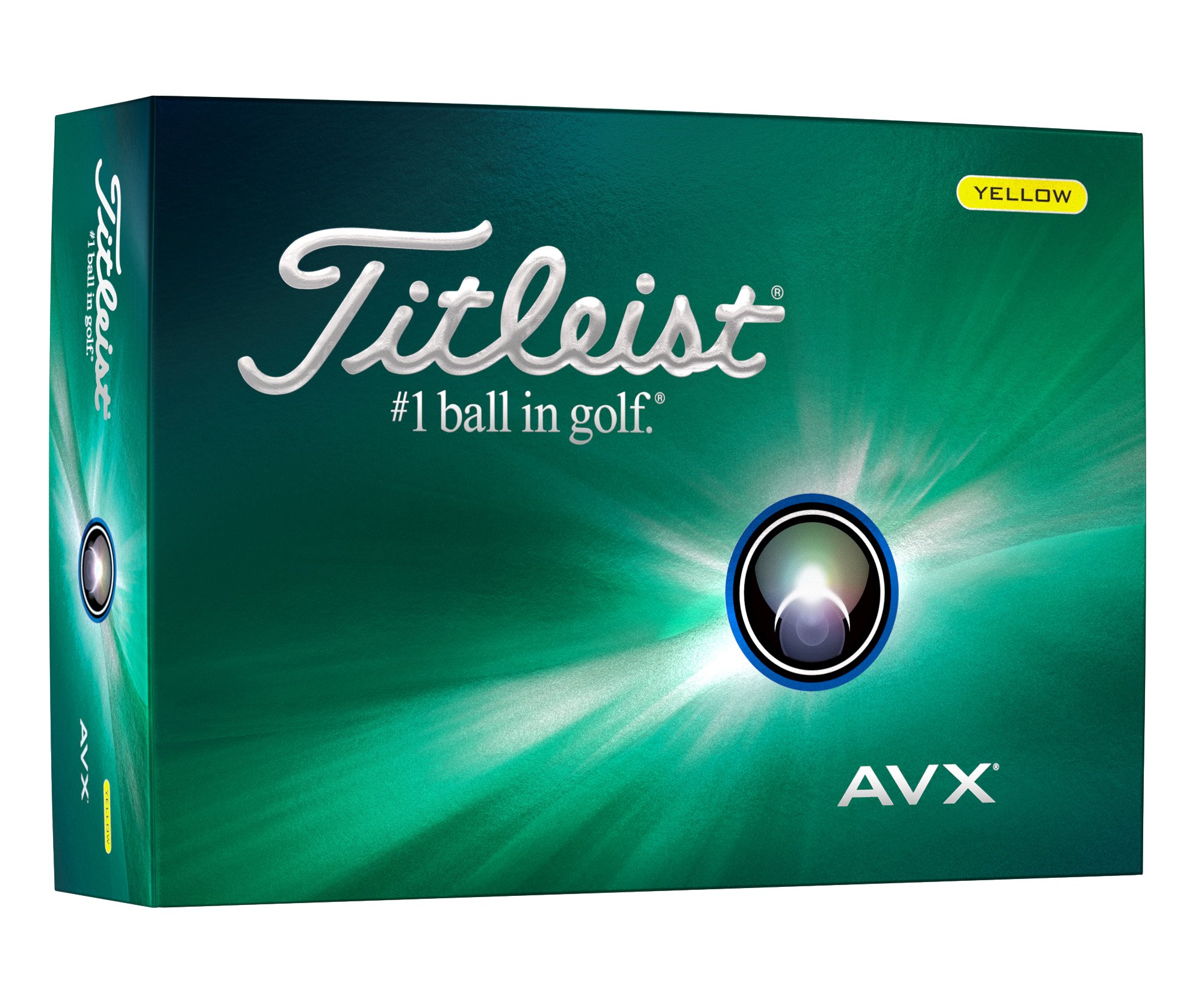 Titleist® AVX® Yellow Golf Ball Std Serv 7