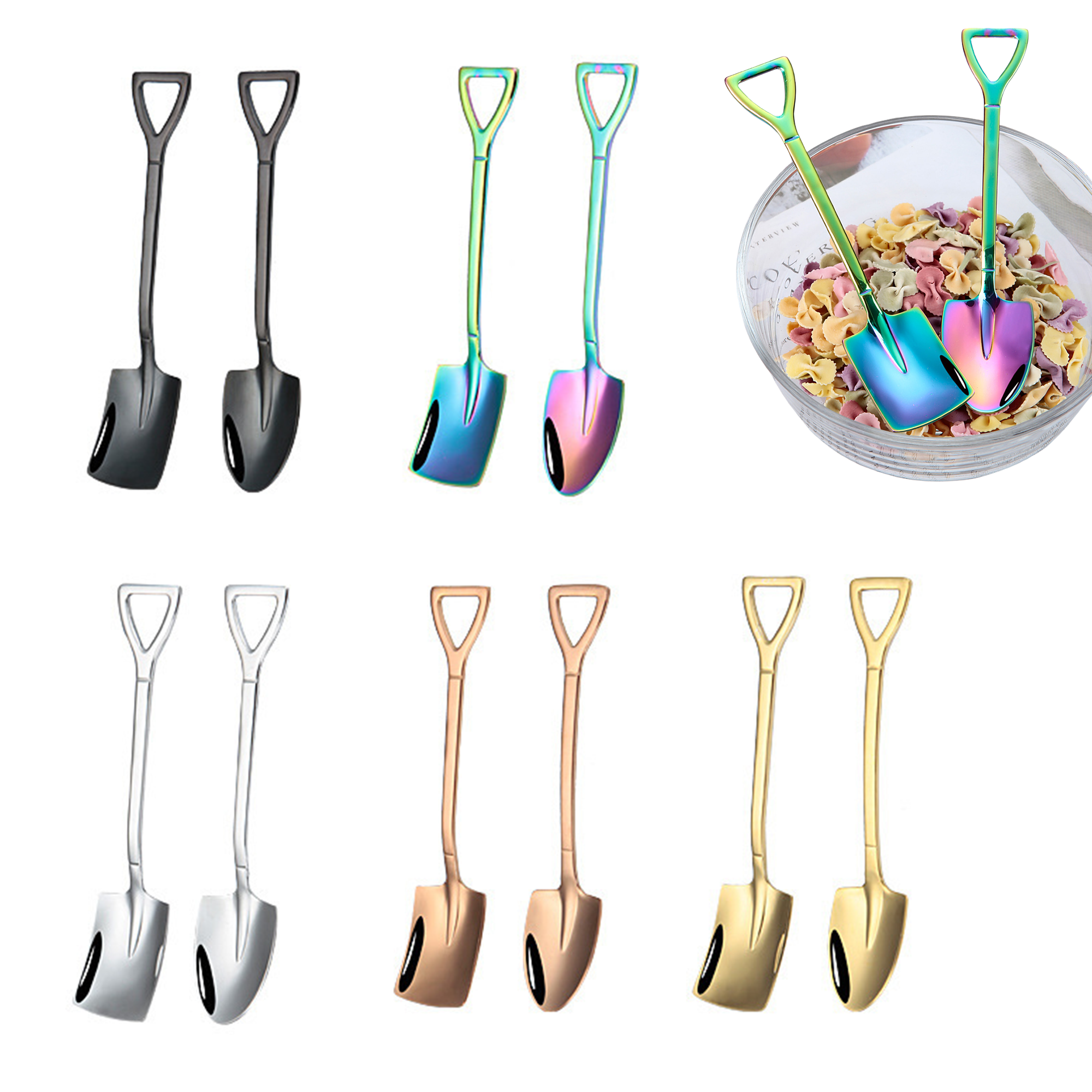 Reusable Dessert Spoon MOQ50 2