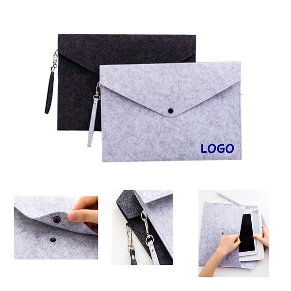 A4 Felt File Bag/Folder 2
