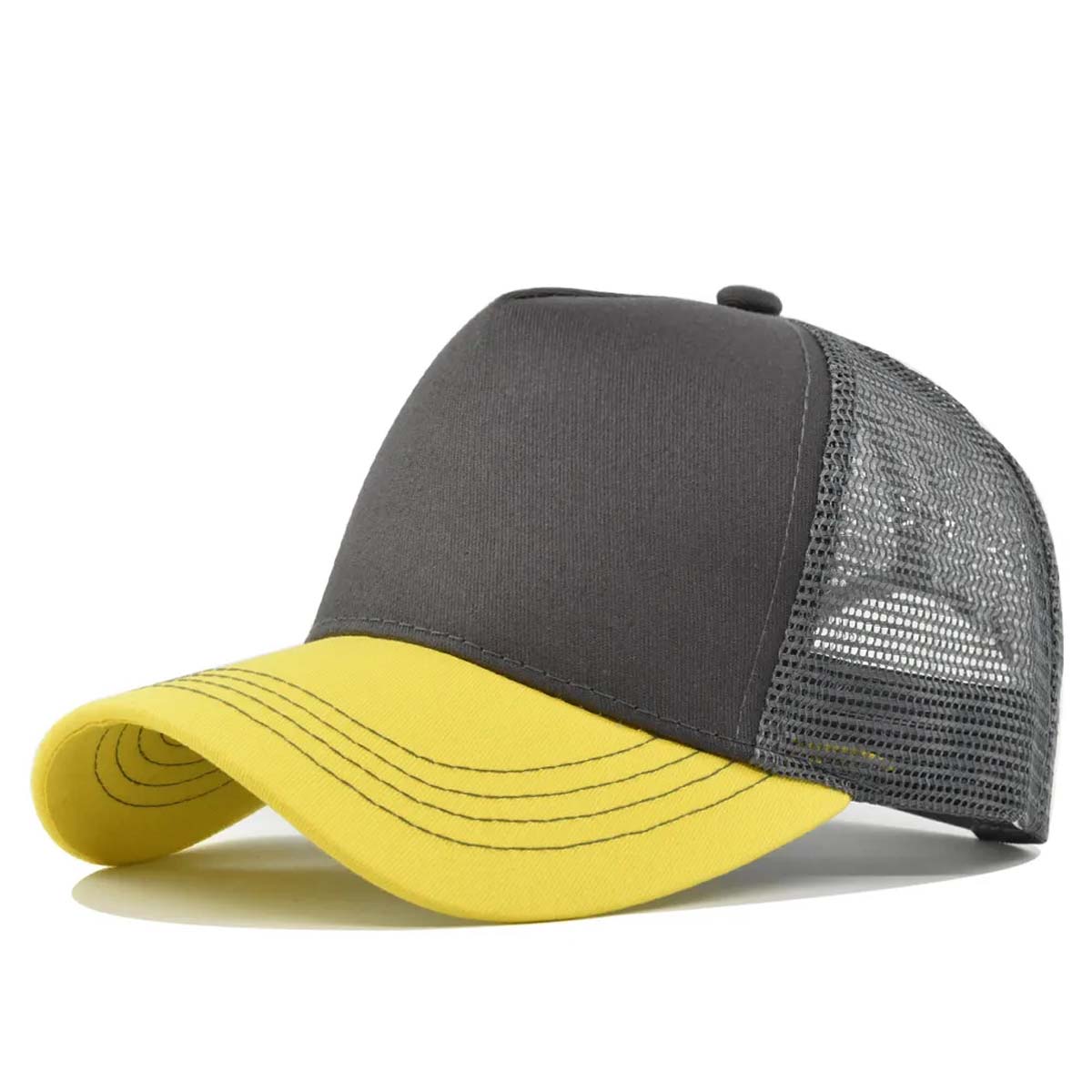 Durable 5 Panel Trucker Hat with Breathable Mesh Back 20