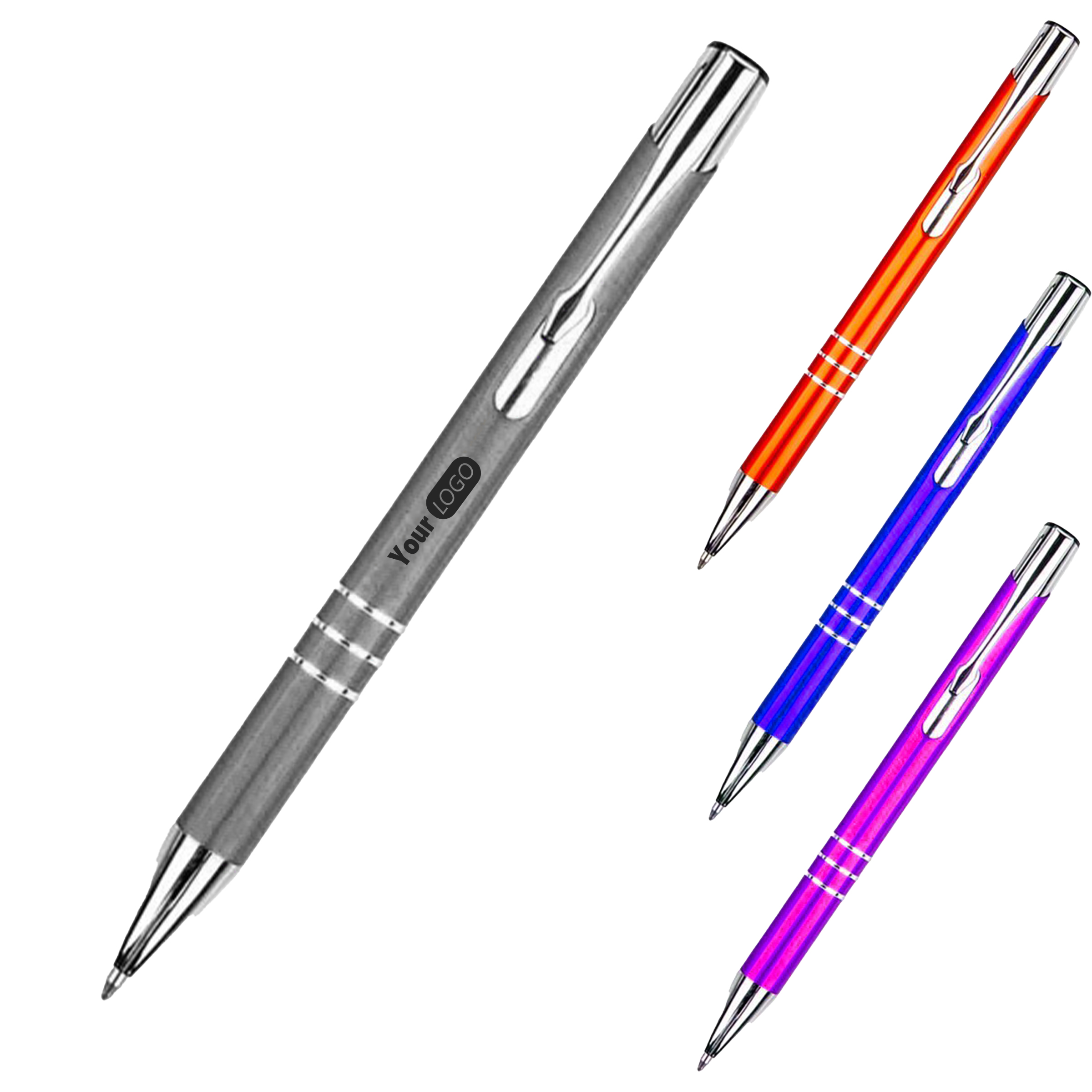 Metal Elegant Retractable Ballpoint Pen 4