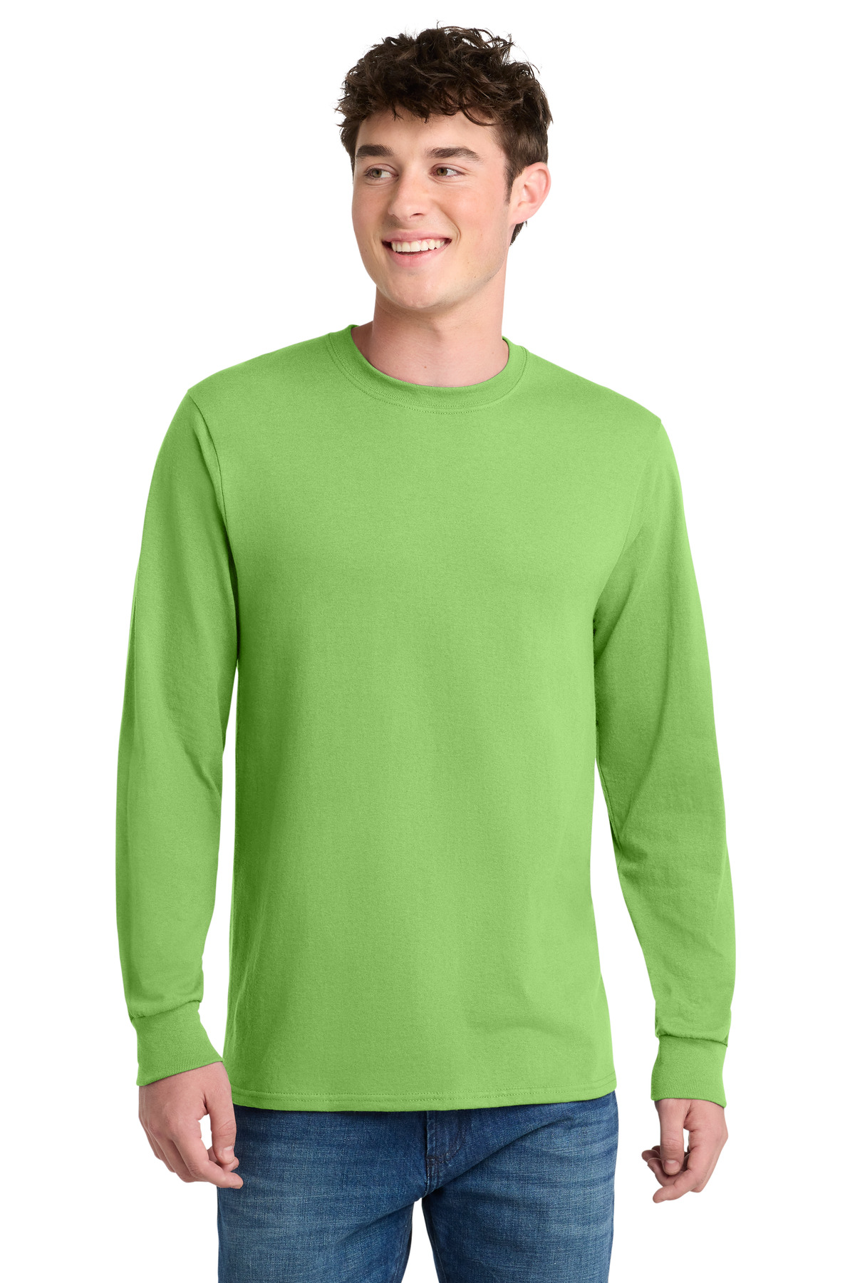 Port & Co Long Sleeve Core Blend Tee. PC55LS 116