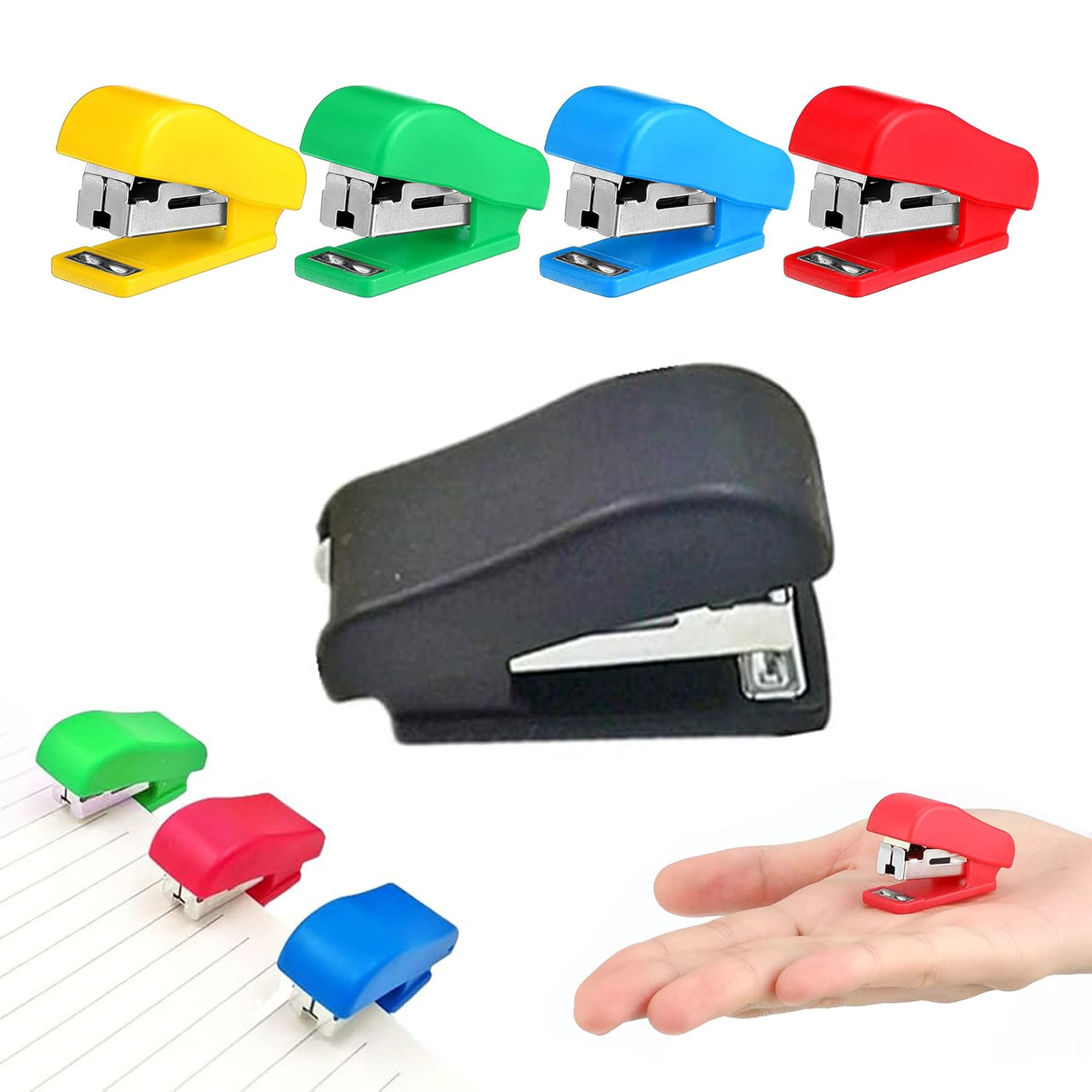 Portable Multicolor Small Stapler 3