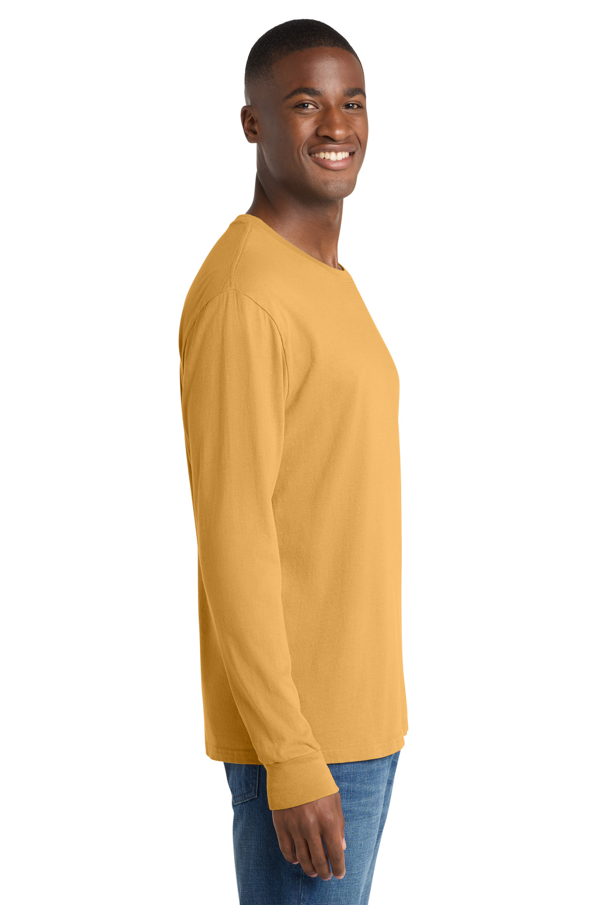 Port & Co Beach Wash Garment-Dyed Long Sleeve Tee PC099LS 151
