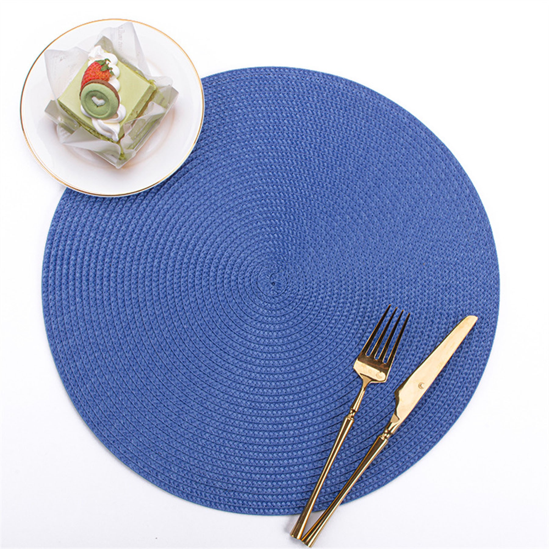 Round Hand Woven Place Mat 5