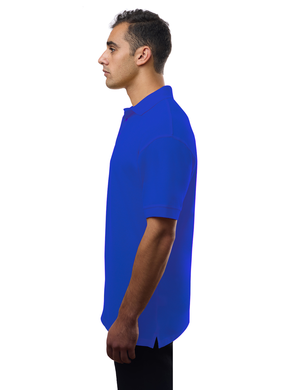 Blue Generation - Men's Pocketless Superblend Short Sleeve Polo 61
