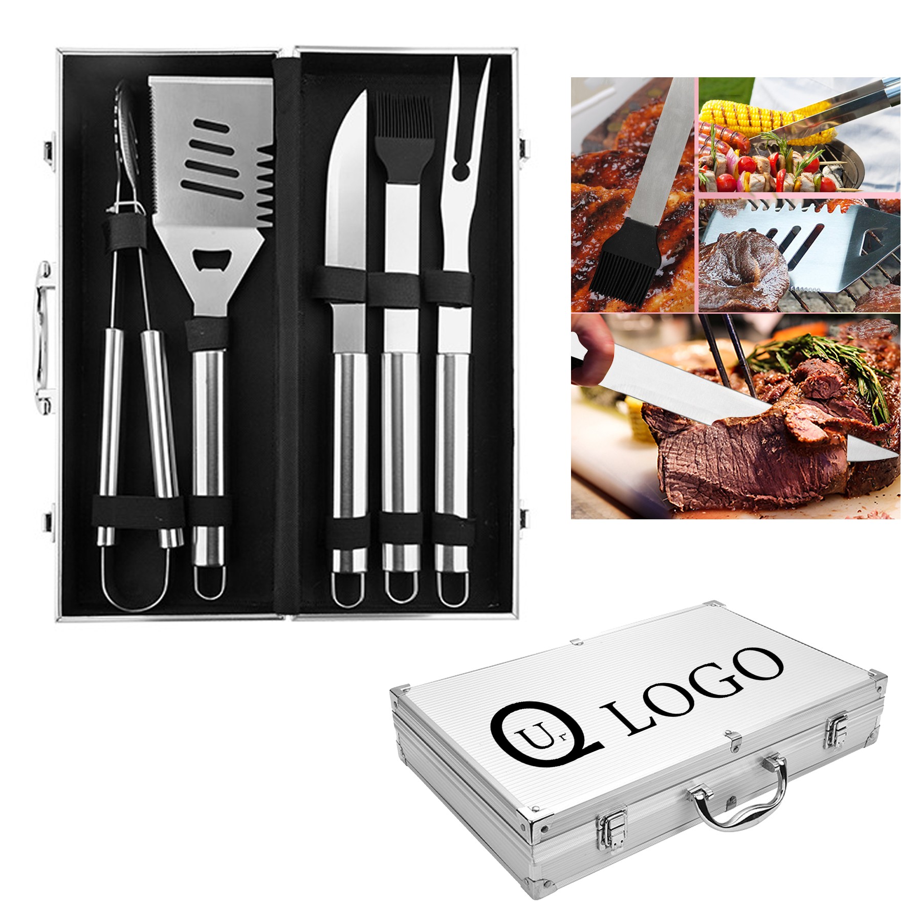 Stainless Steel Grill Tool Sets 1