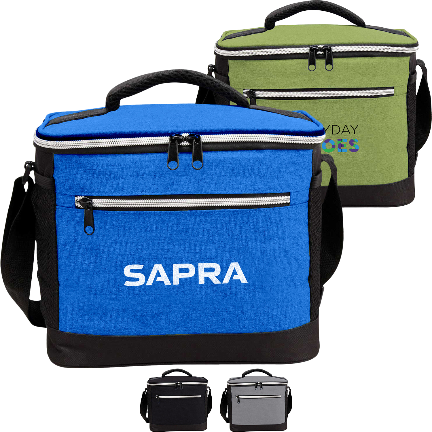 Two Tone Insulated Picnic Cooler Bag 3