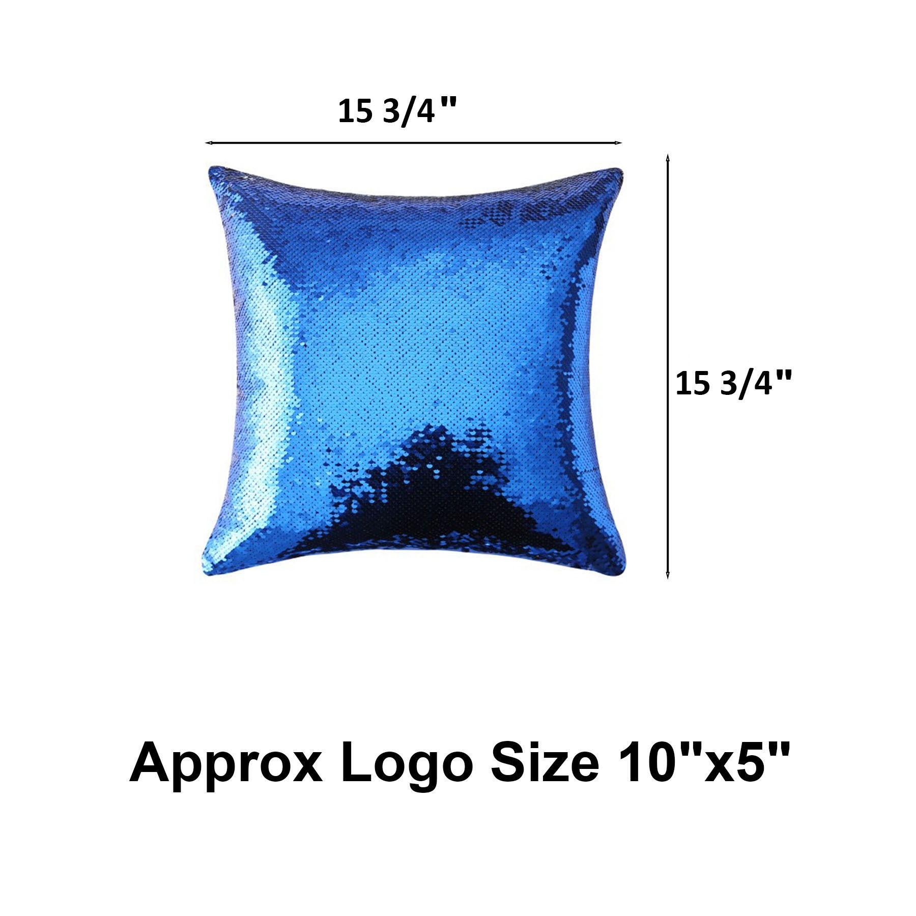 Reversible Sequin Pillow Cover 2