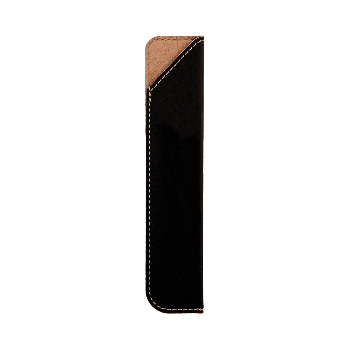Black/Silver Leatherette Pen Sleeve 3