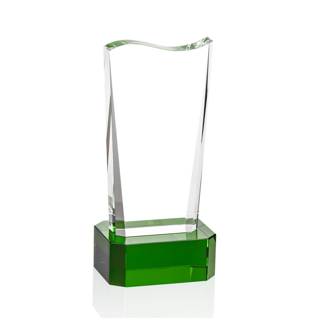 Violetta VividPrint™ Award on Base - Green 5