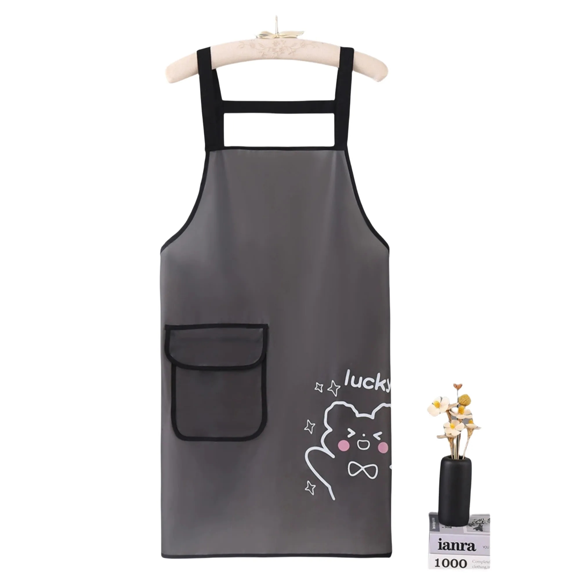 Logo - Printed Apron, Adjustable Straps, Home Cooking 1