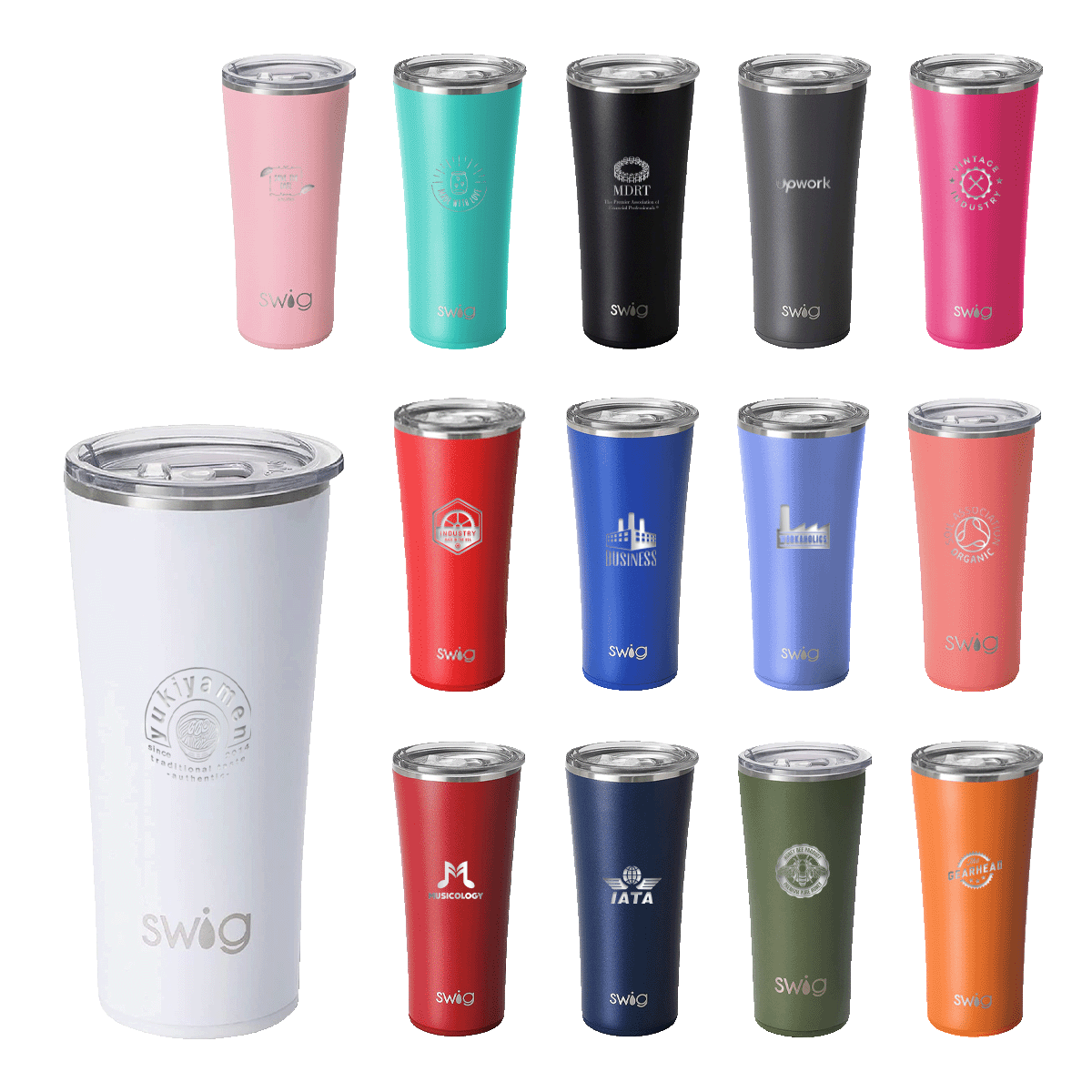 Swig® 22 oz. Matte Tumbler, Laser, Standard