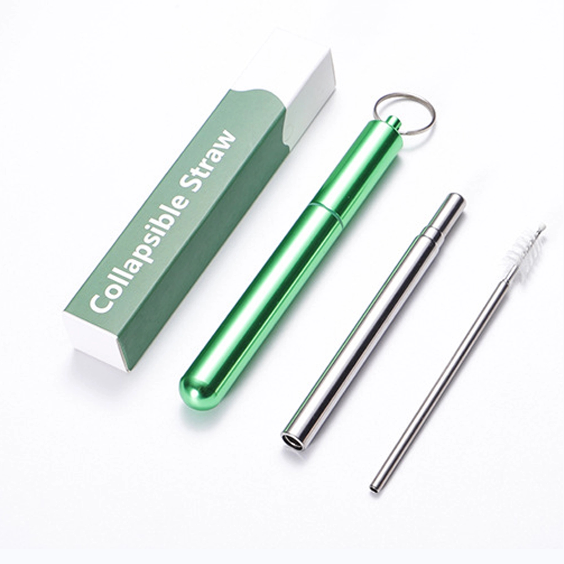 Portable Collapsible Straw Set 3