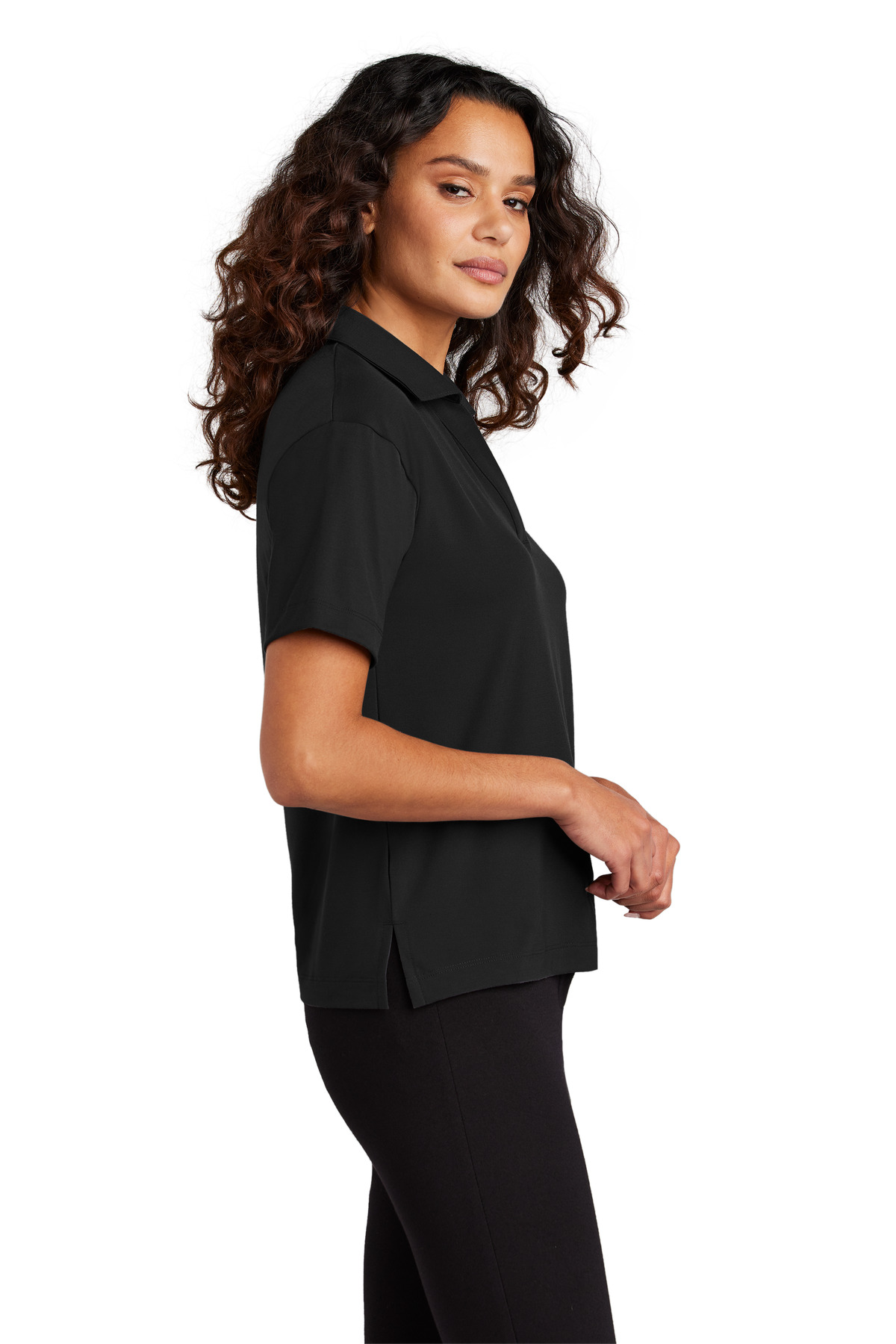 Mercer+Mettle Women's Stretch Jersey Polo MM1015 10