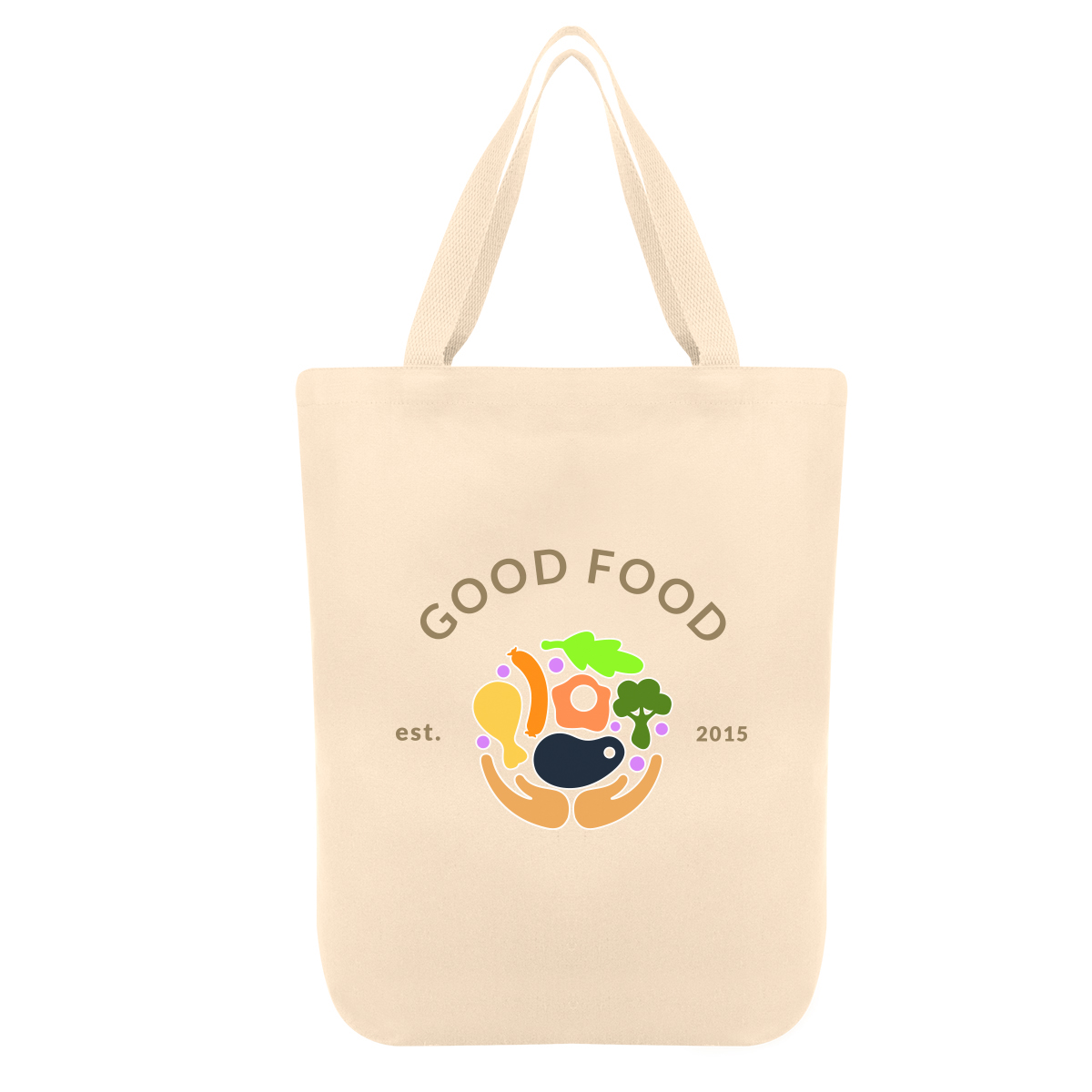 Chandler 12 Oz. Cotton Tote Bag, custom tote bag with logo imprint 11