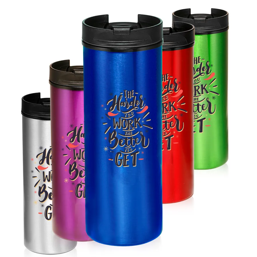 Slim Elegance Metallic Tumblers 1