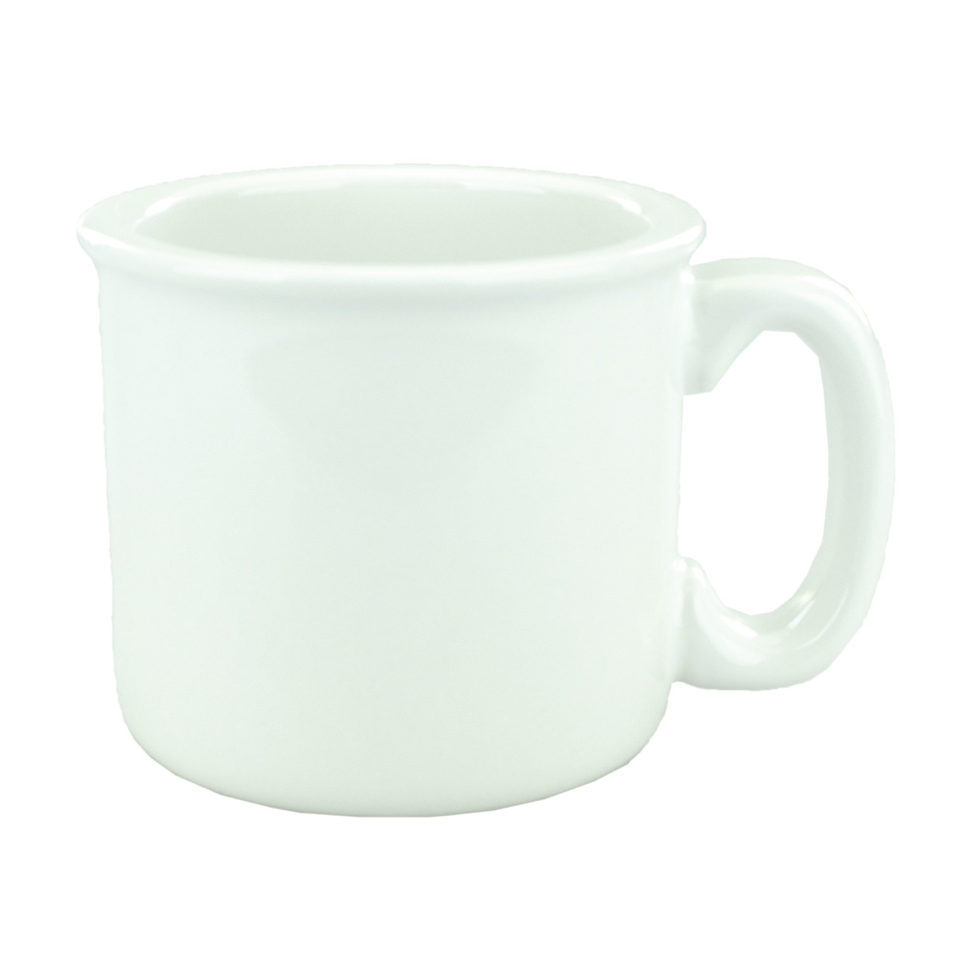 15 oz Solid White Campfire Mug