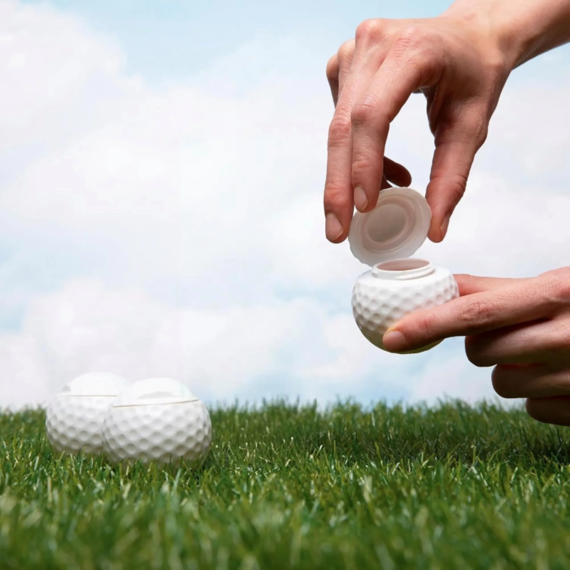 Creative Golf Ball Shaped Wine Glass 3