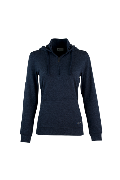 Greg Norman Women's Lab 1/4-Zip Hoodie, custom hoodie or sweatshirt with logo imprint 20