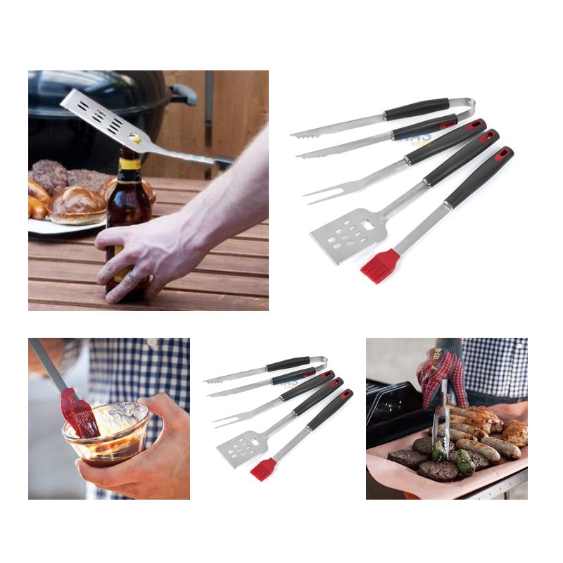 Heavy Duty Stainless Steel Grill Tools