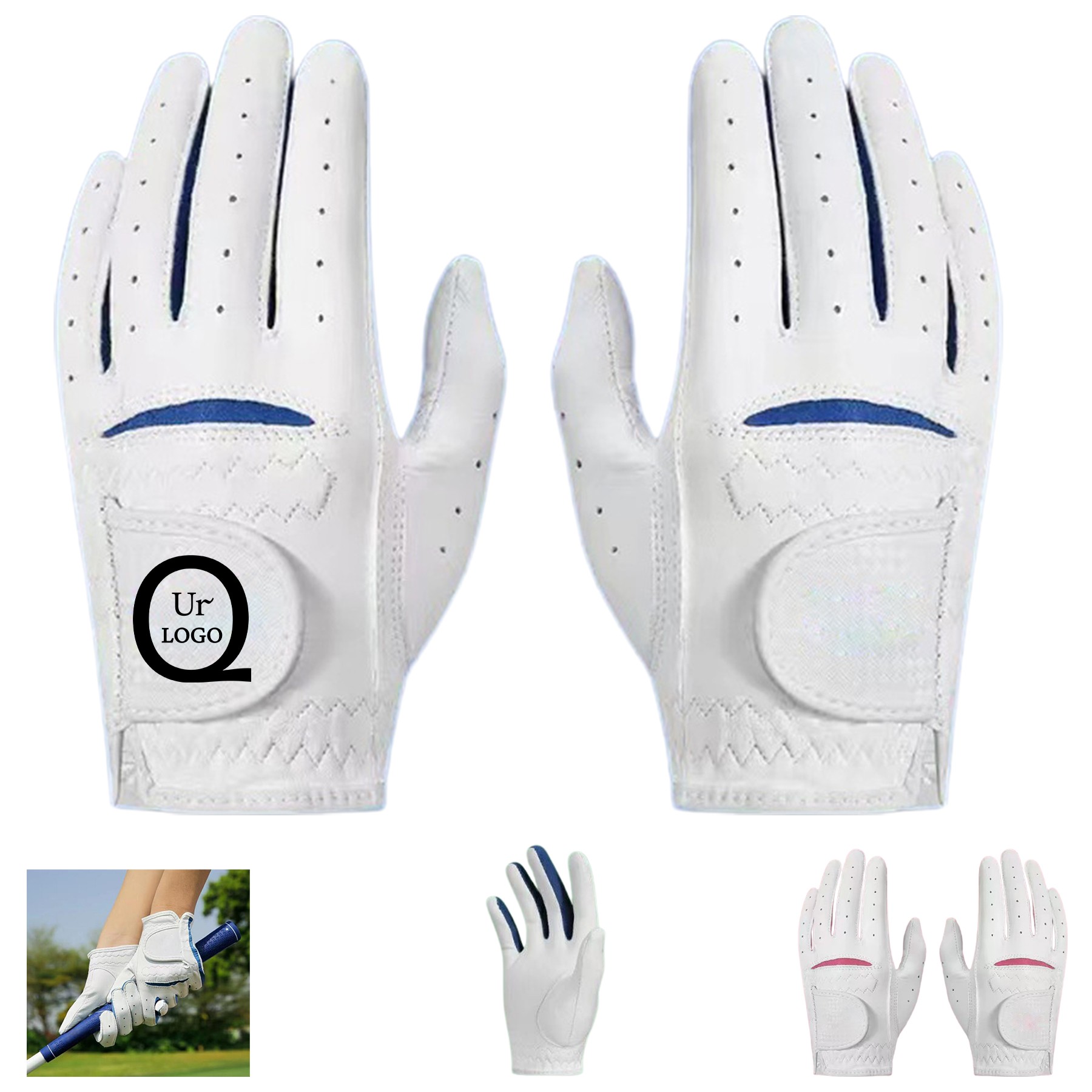 Microfiber Cloth Breathable Feel Good Golf Glove