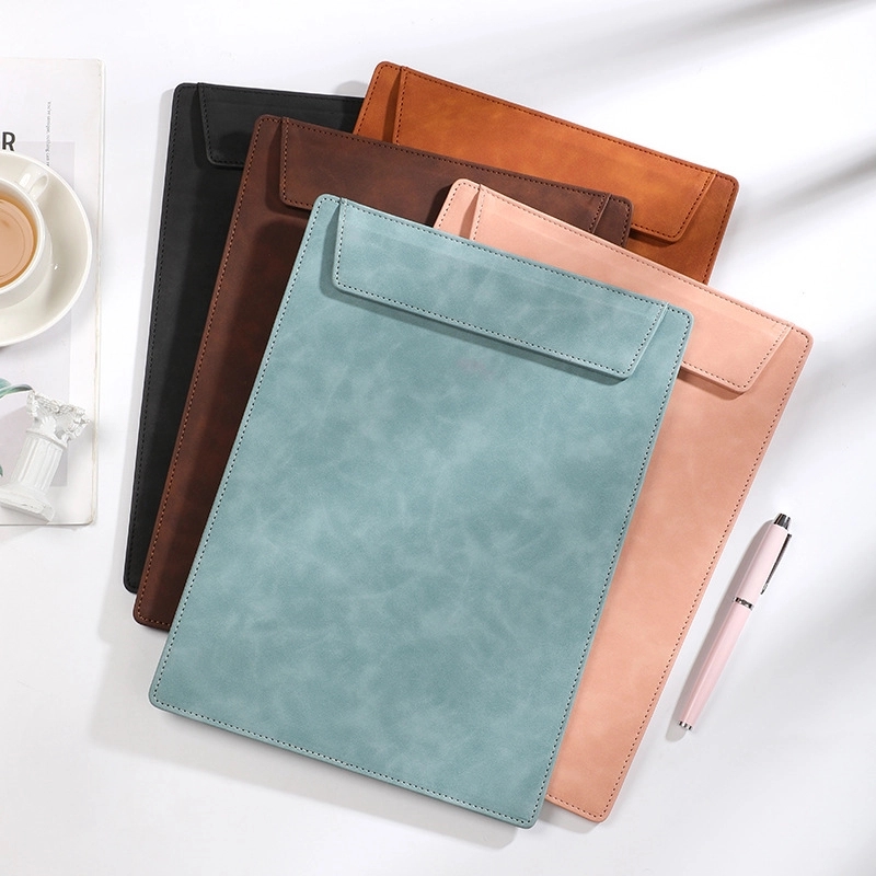 PU Leather A4 Business Hotel Magnet ClipBoard & Writing Pad 1