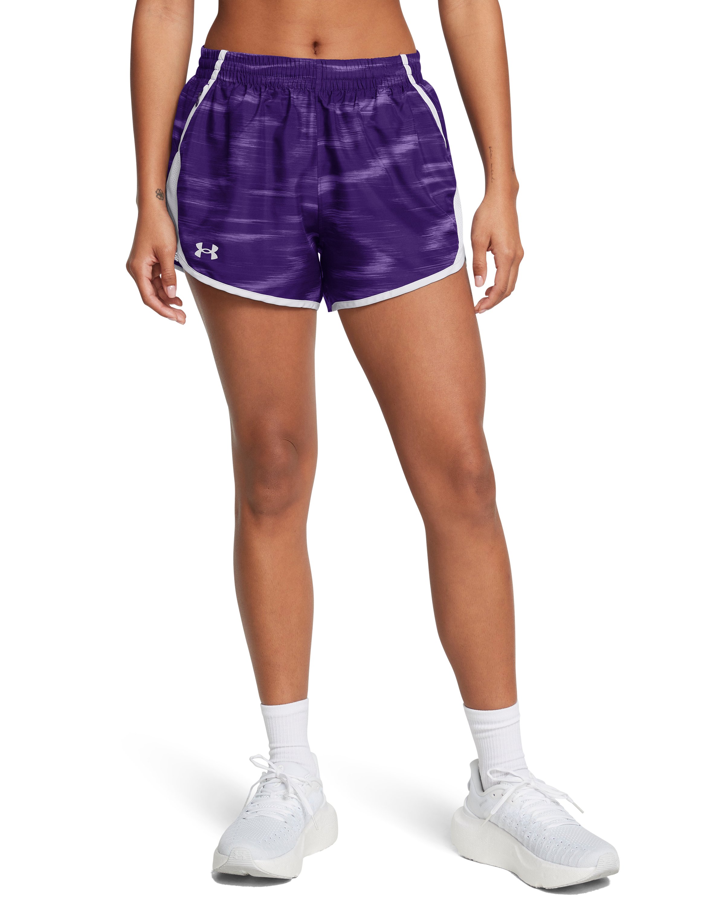 UA Fly-By Printed Women's 3 Shorts 8