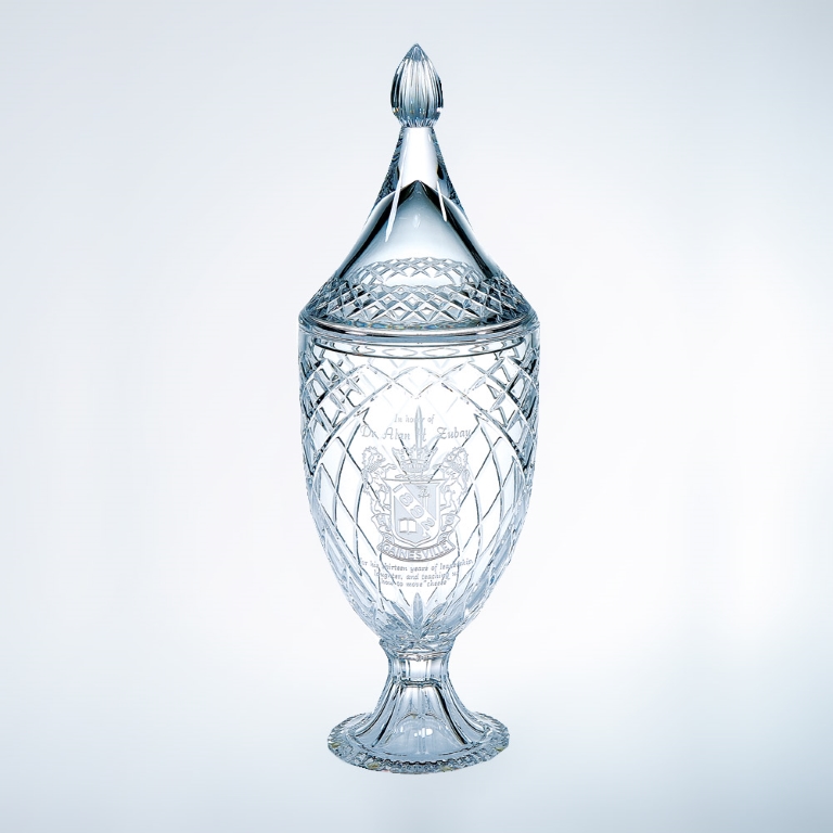 Micheleangelo Vase - Lead Crystal Award