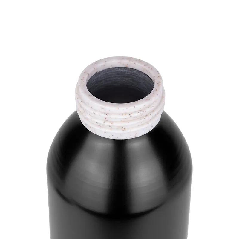 Meriden Sustainable Aluminum Bottle with Bamboo Lid &Cotton 6