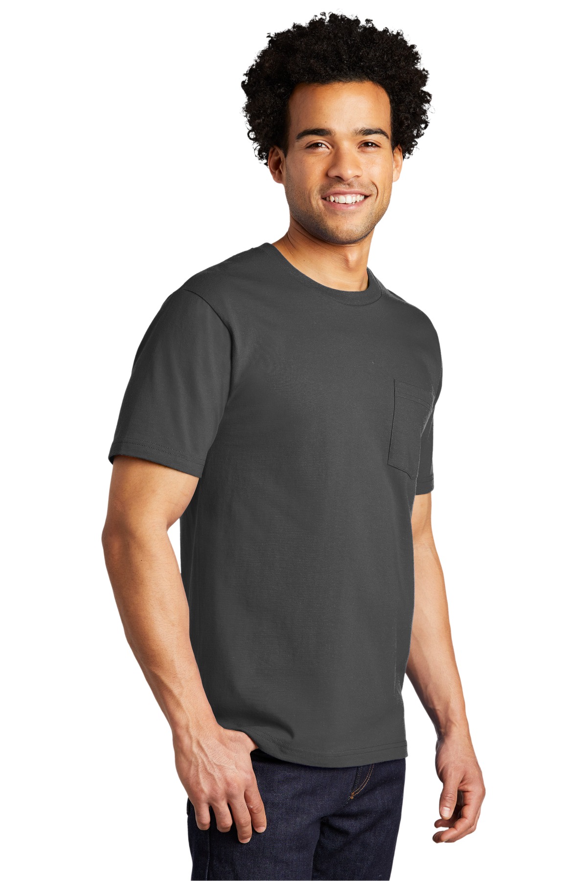 Port & Co Bouncer Pocket Tee PC600P 41