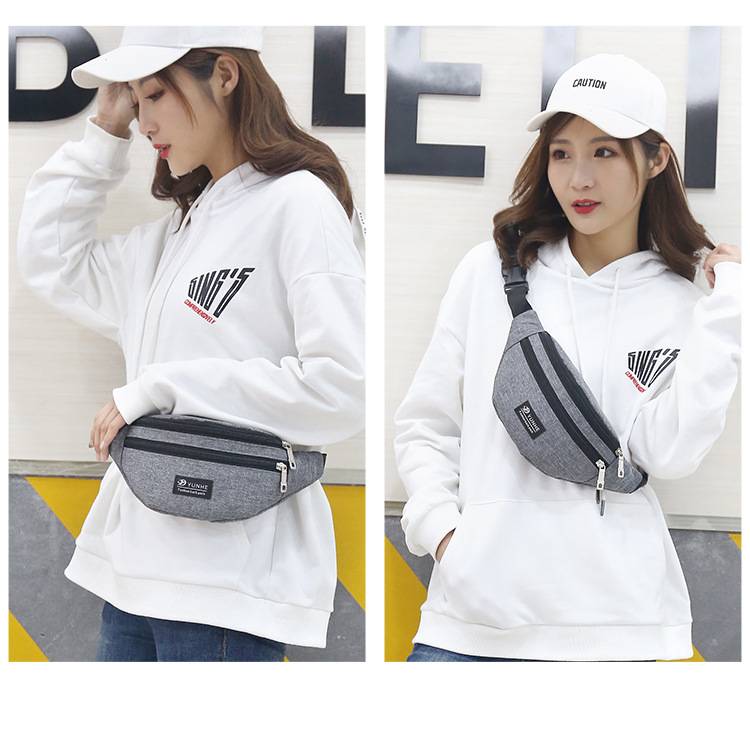 Nylon Multi-function Waterproof Outdoor Waist Bag Fanny Pack 4