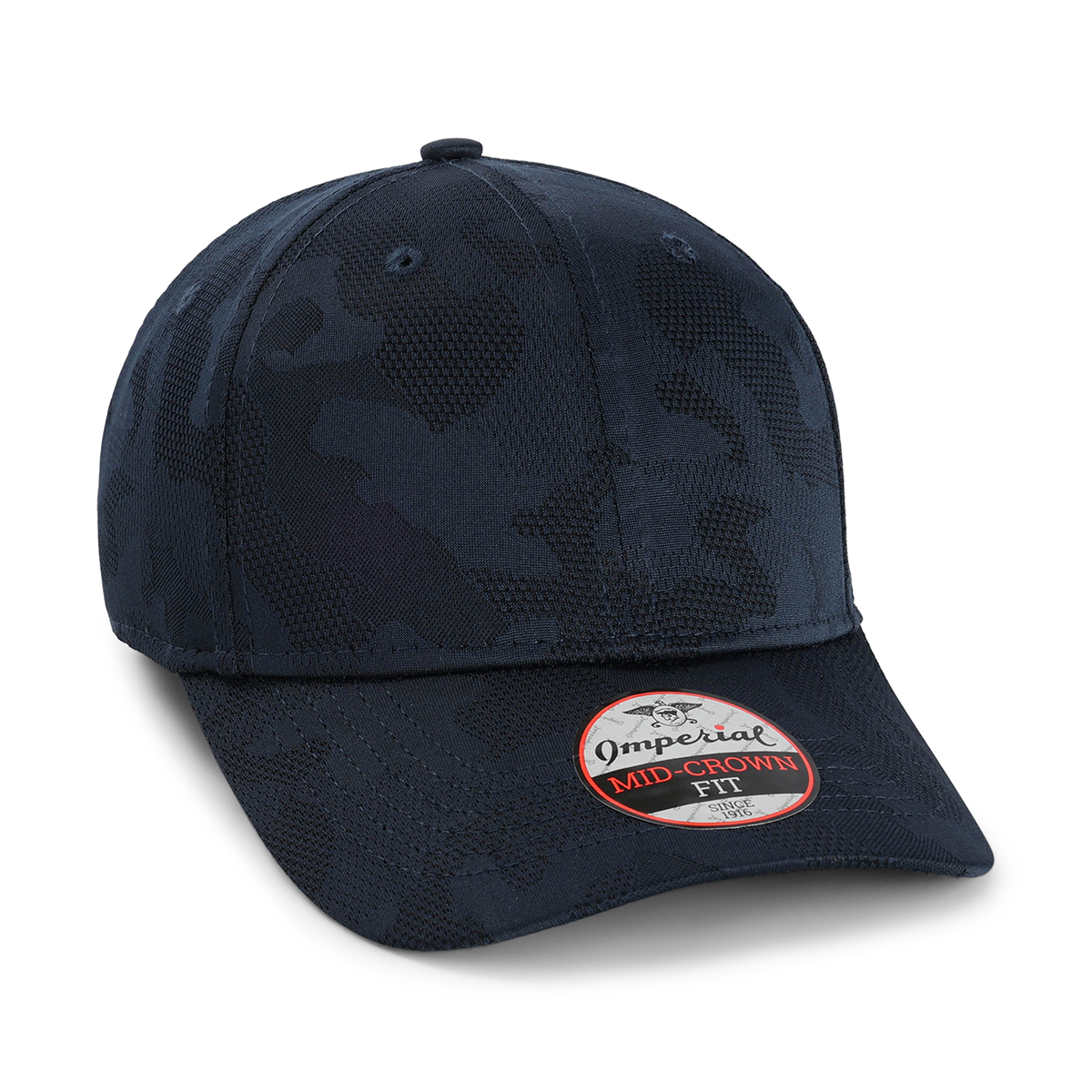 Imperial 4062 5-Panel The Oglethorpe Performance Tonal Camo Knit Cap with Patches or Embroidery 18