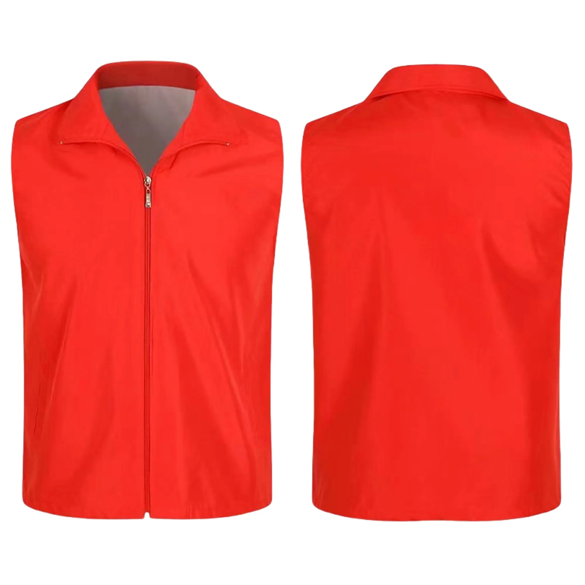 Full Color Polyester Breathable Advertising Volunteer Vest 7