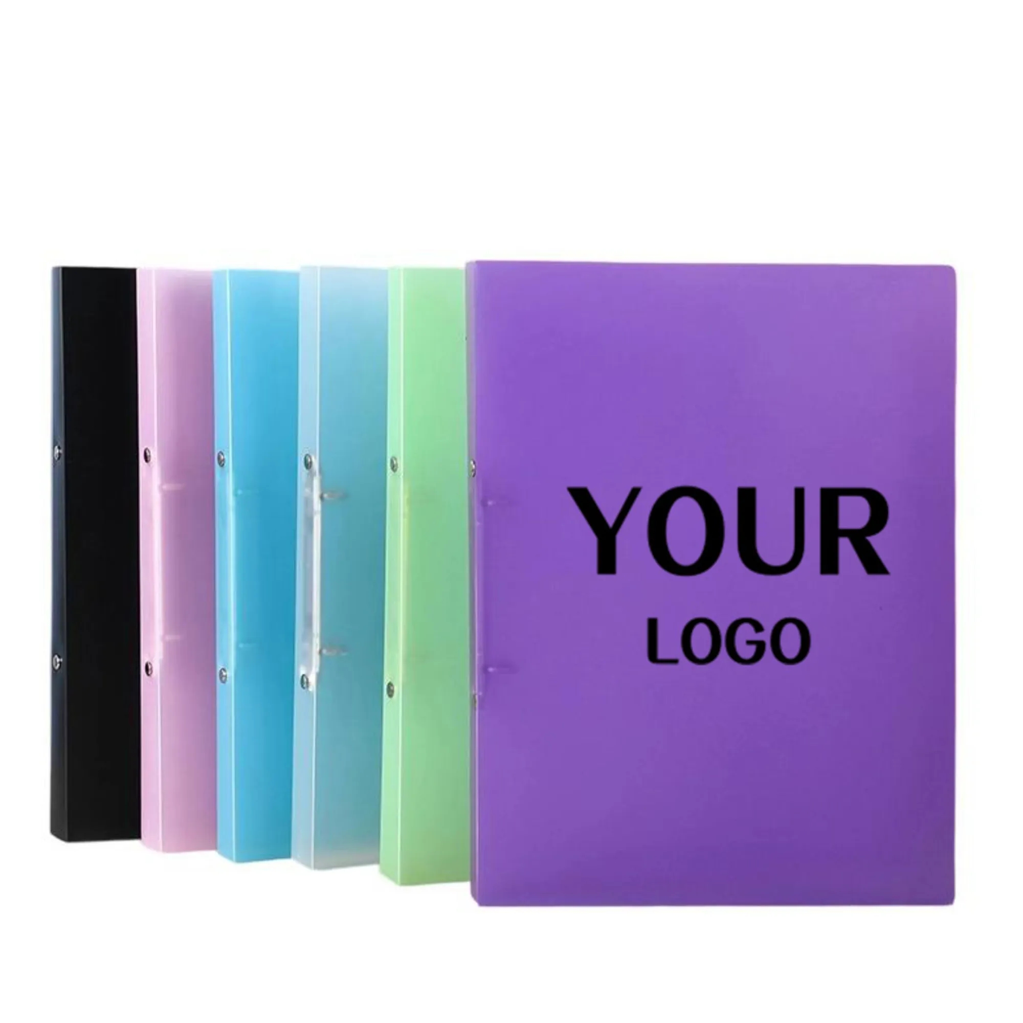 A4 Transparent Perforated Folder