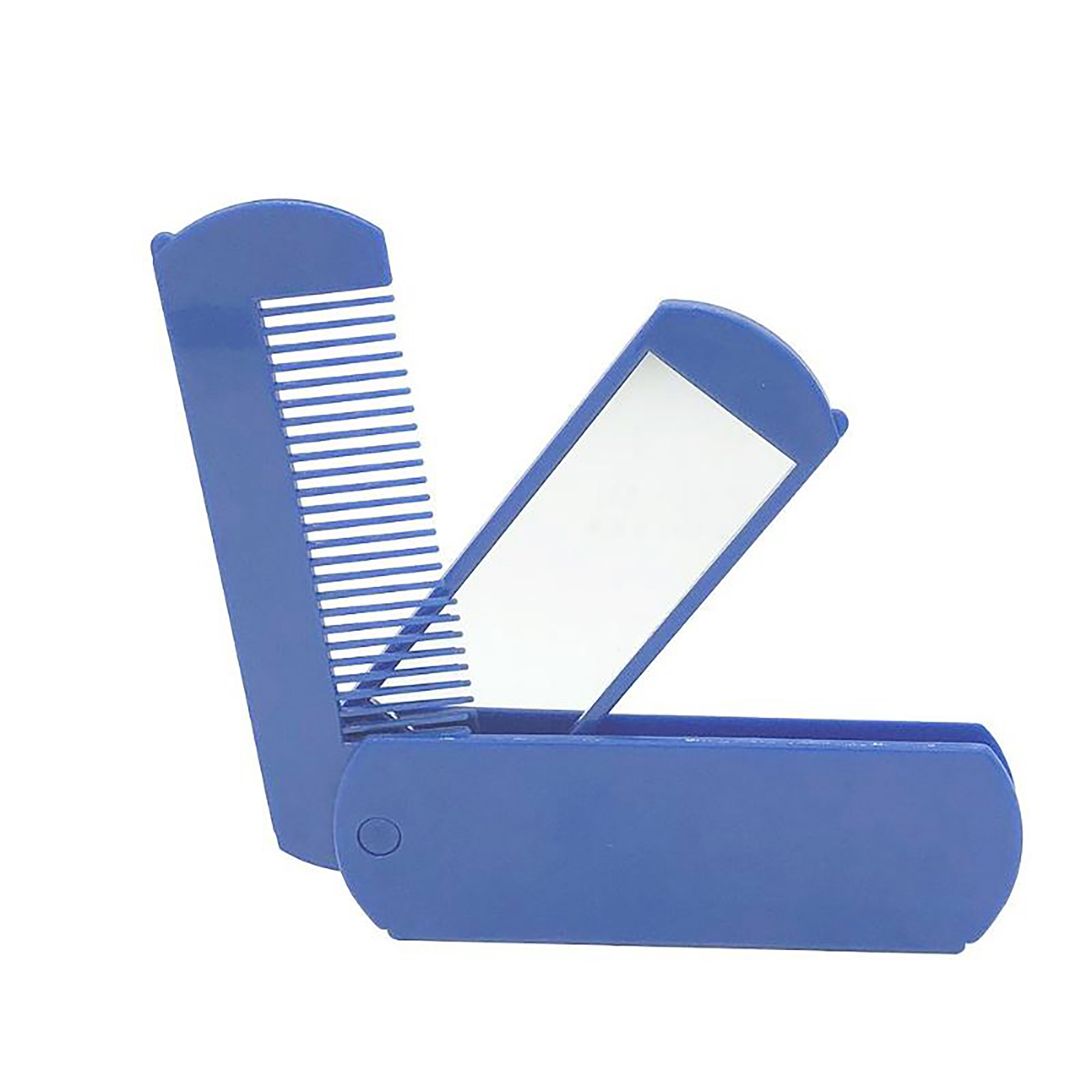 Portable Fold Hair Brush Mirror 4