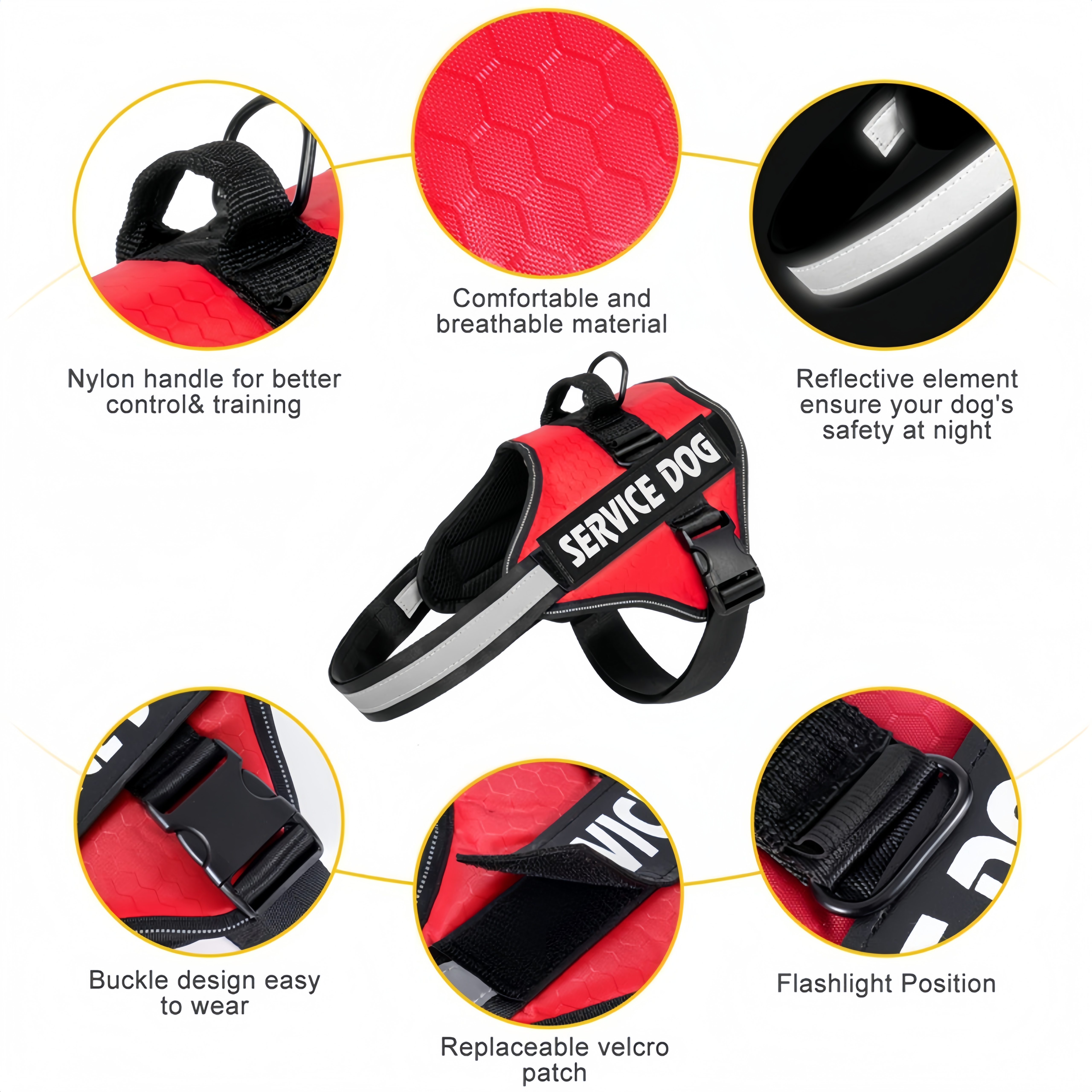 Pet Harness With Handle For Outdoor Walking 3