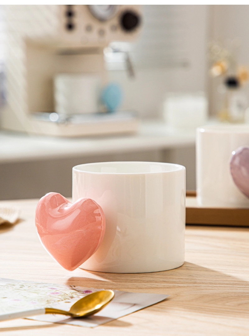 Ceramic Mug Souvenirs & Water Cup Three-Dimensional Love 10