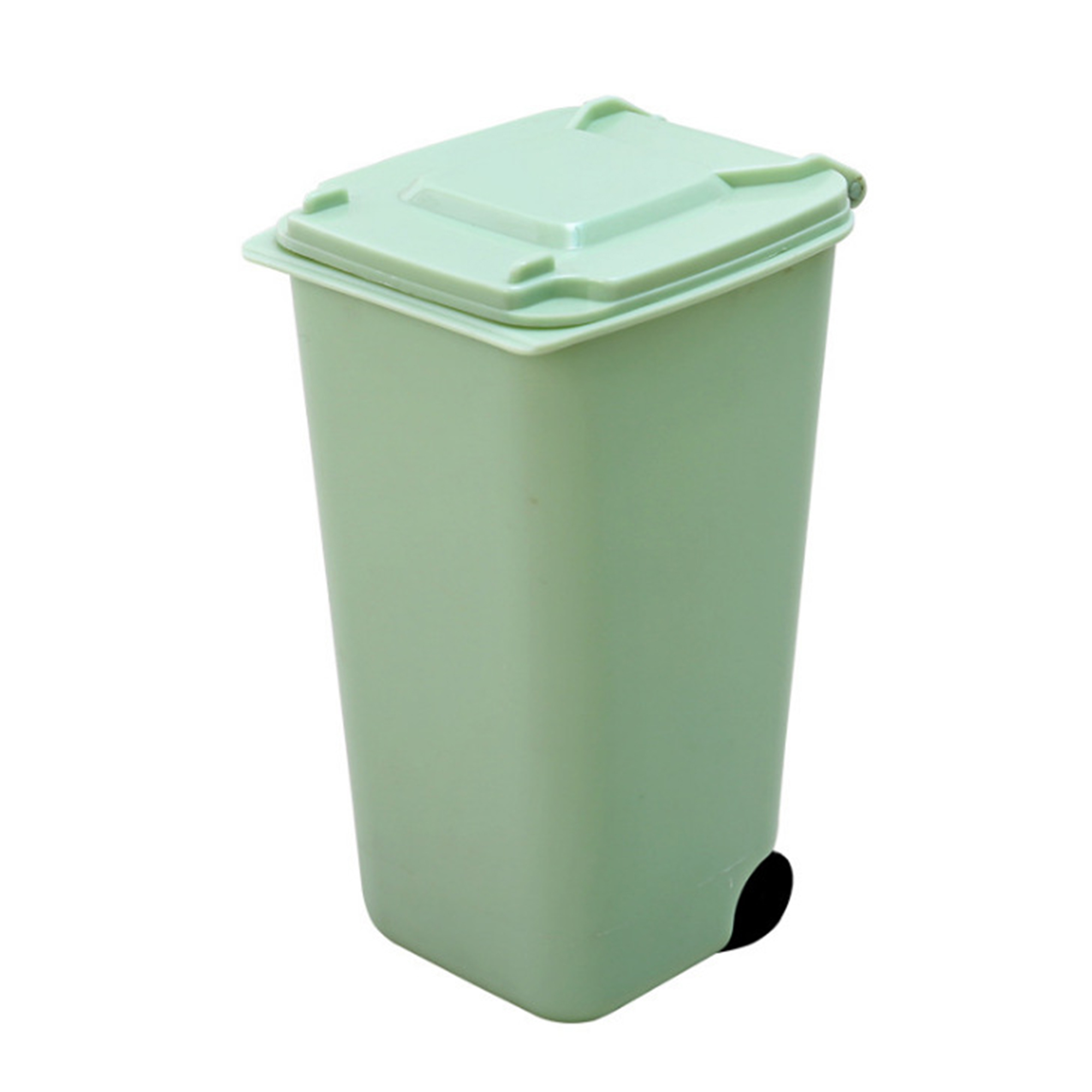 Mini Desktop Trash Bin Organizer 3.93" Length x 3.14" Width x 6.1" Height 3