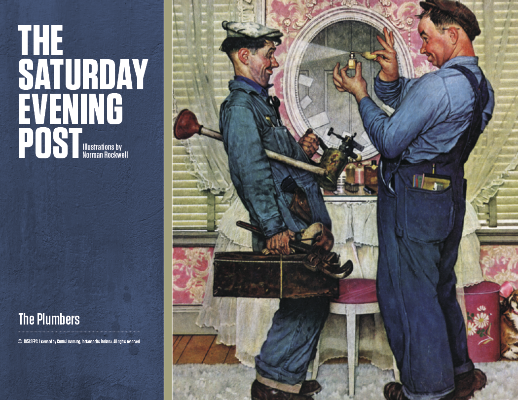Good Value™ The Saturday Evening Post - Window Calendar 12