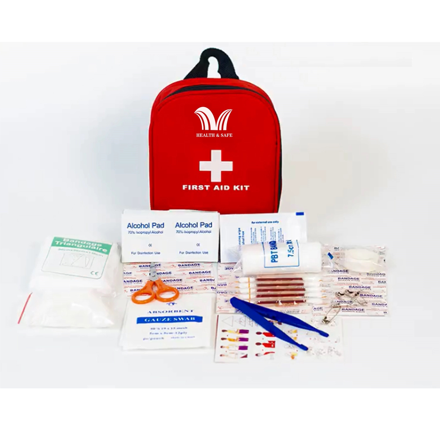 46 Pieces Pocket First Aid Kit 3