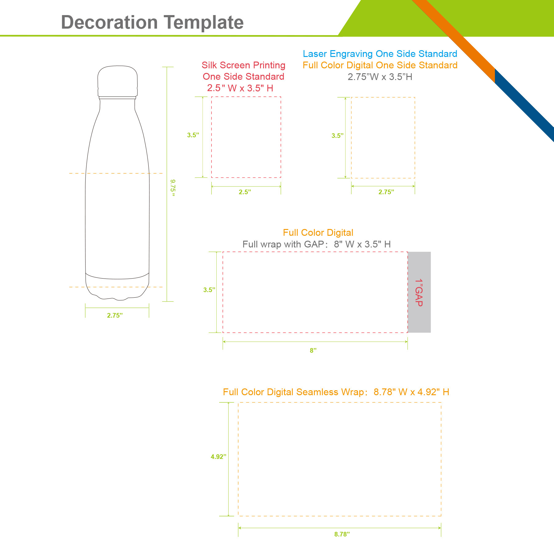 Trojan Stainless Steel Water Bottle - 17 OZ. 2