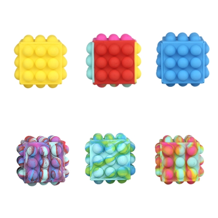Pop 3D Squeeze Cube Ball Fidget Toy 2