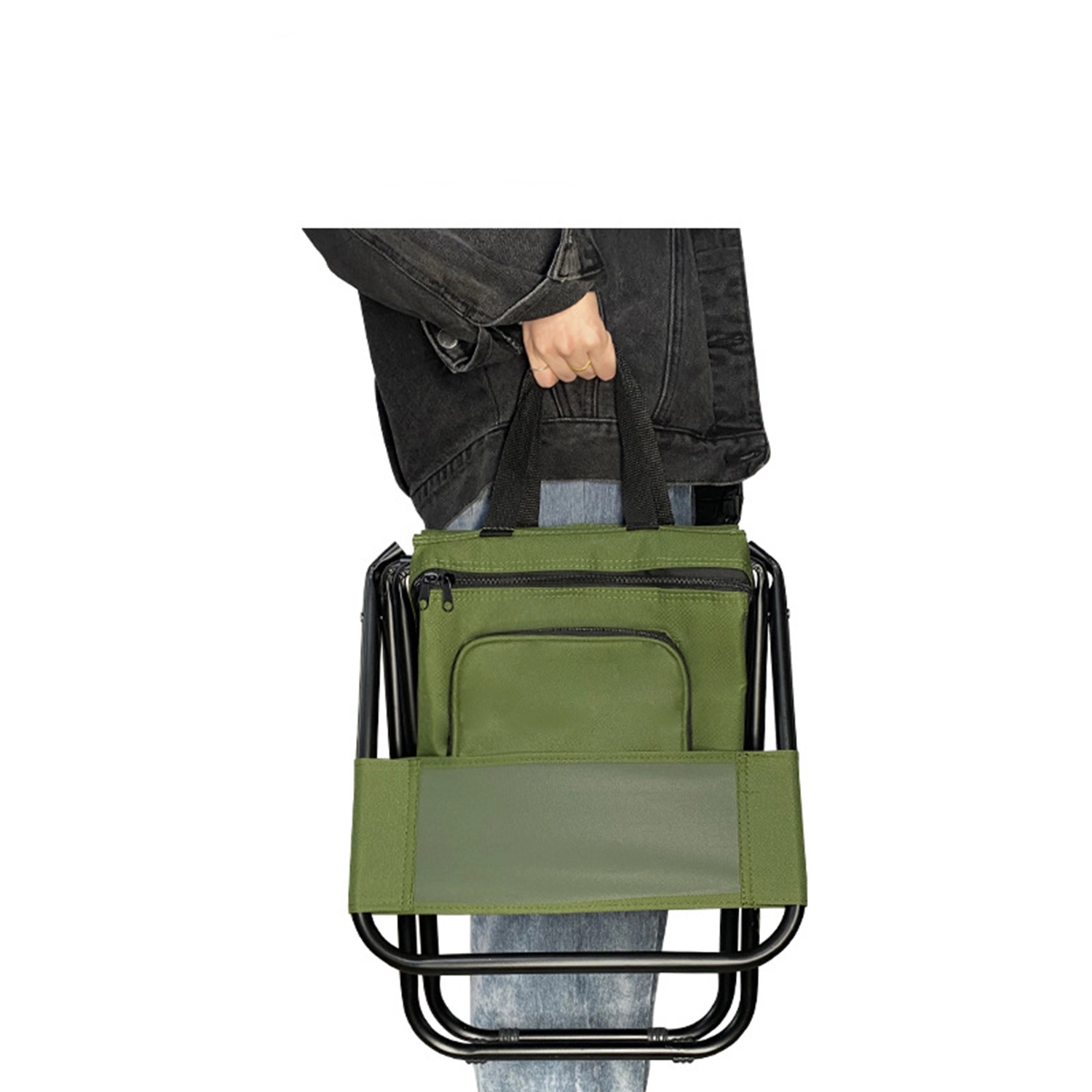 Portable Outdoor Folding Ice Bag Chair 3