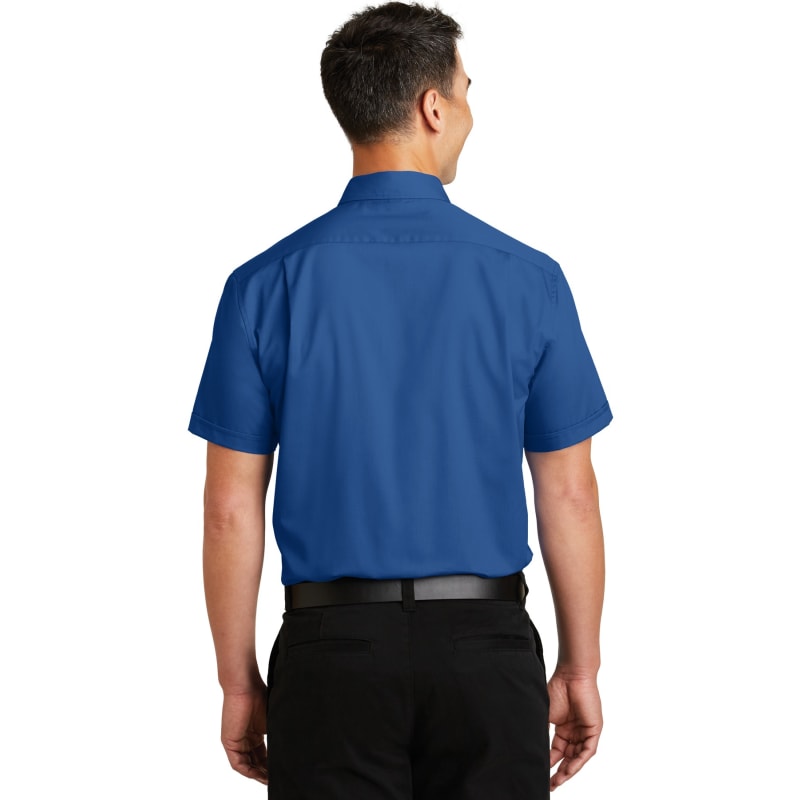 Port Authority Short Sleeve SuperPro Twill Shirt. 2