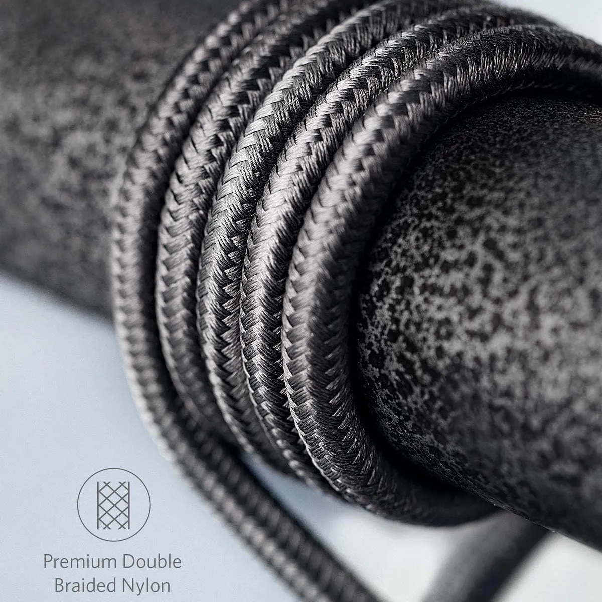 Nylon Braided Multifunction Type C Charging Cable 3
