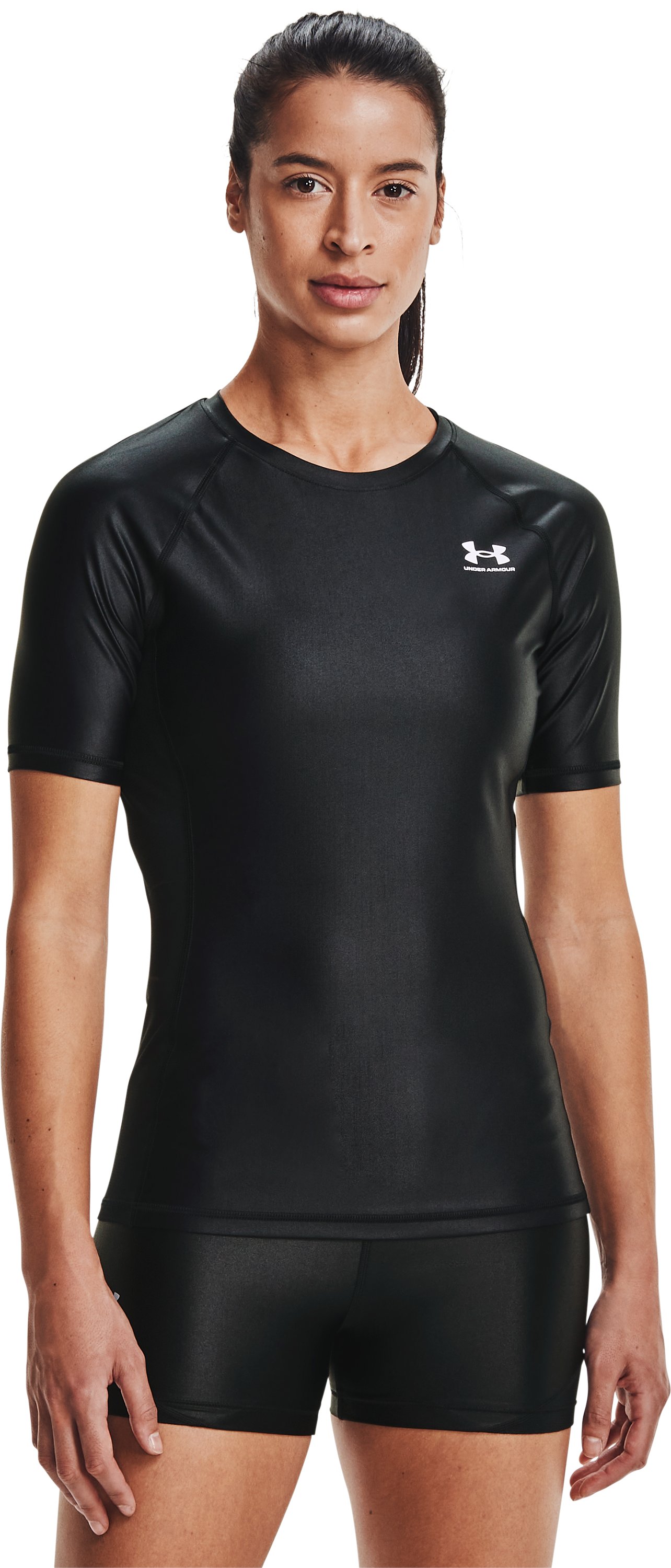 Women's UA Iso-Chill Team Compression Short Sleeve 4
