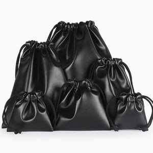 PU Leather Drawstring Pouch 2