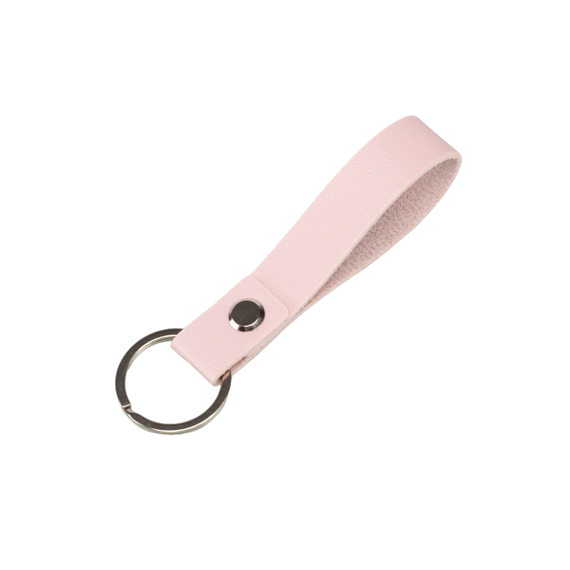 Polyurethane Leather Keychain With Metal Clip 10